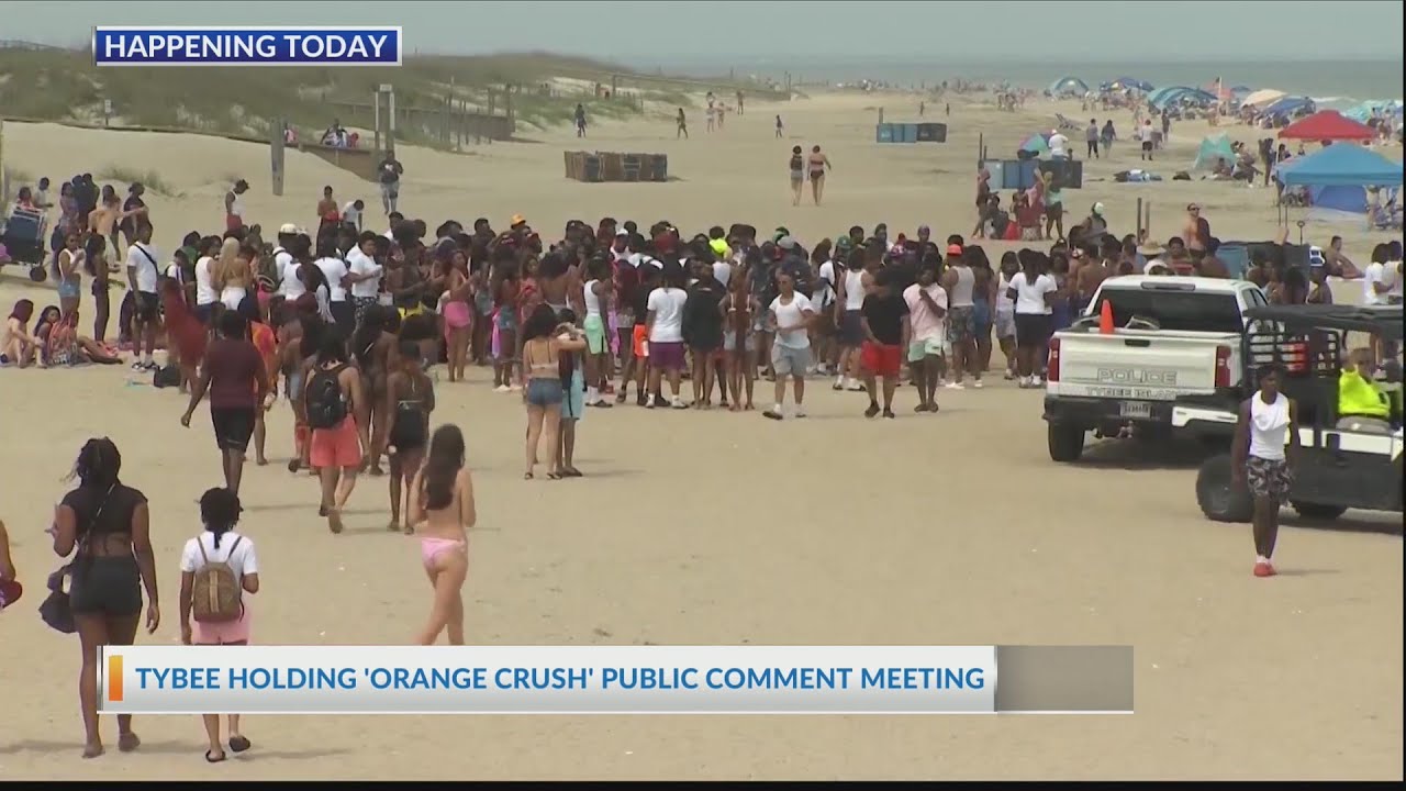 Tybee Island hosting public comment meeting in the wake of Orange Crush