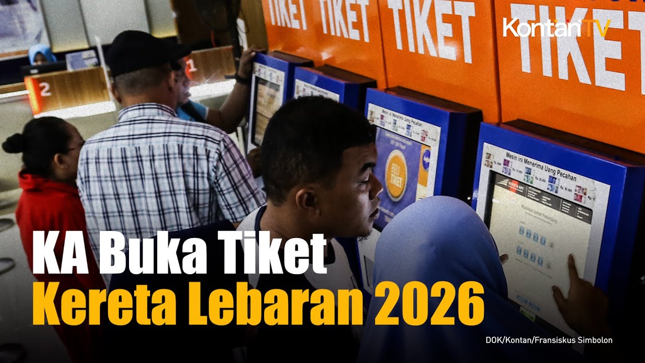 KAI Mulai Buka Pemesanan Tiket Kereta Lebaran 2026