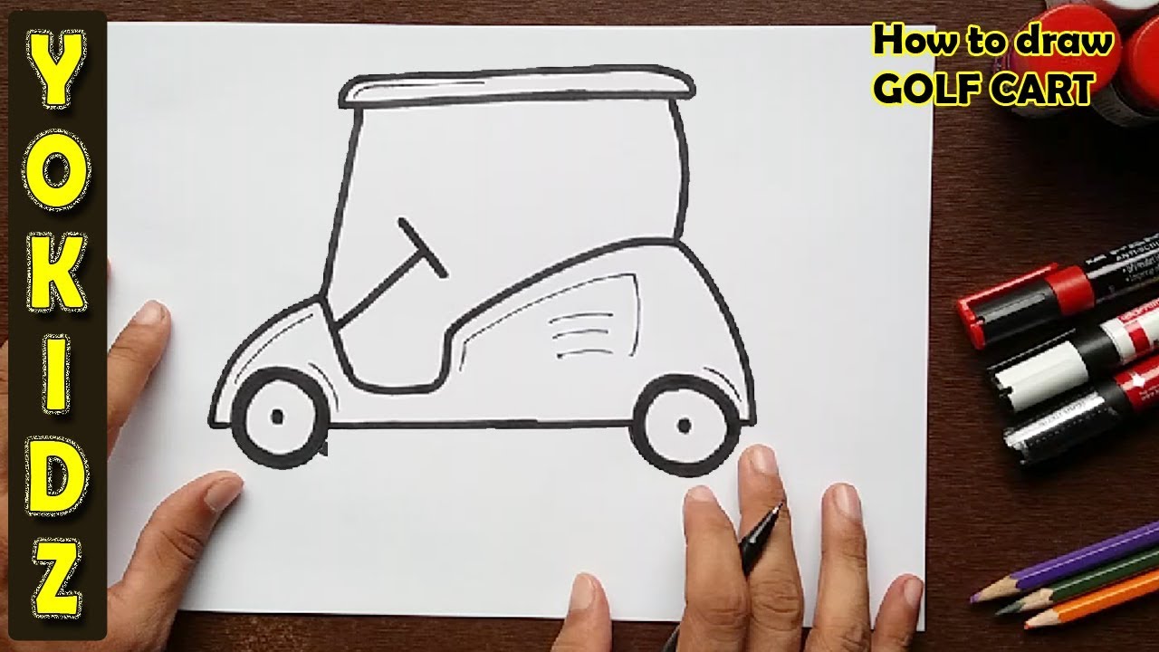 kids golf buggy