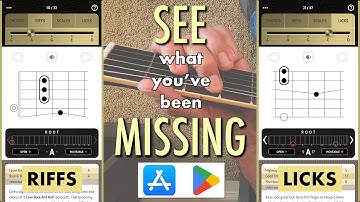 (New mobile app) - guitar riffs, licks, and chord shapes: "the Building Blocks of Rock"!