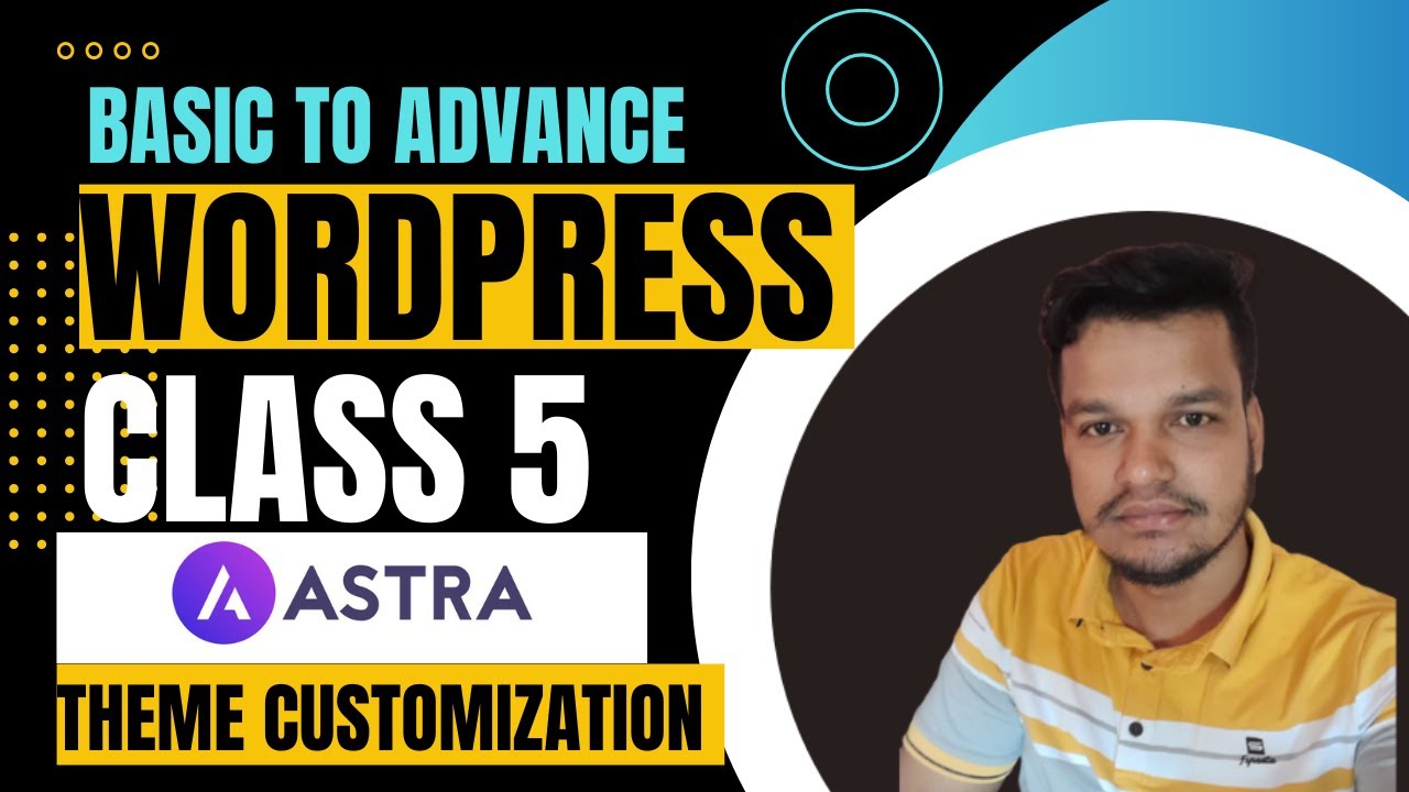 WordPress Bangla Tutorial 2023 | Astra Theme Customization | Astra ...