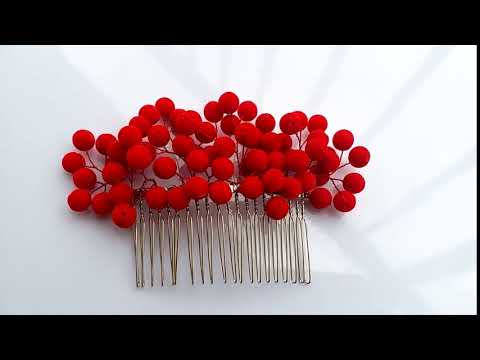 ბარხატის თმის სარჭი