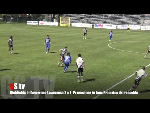 Gs Tv - highlights di Gavorrano-Lavagnese 2 a 1. Promozione in Lega Pro unica dei rossoblù