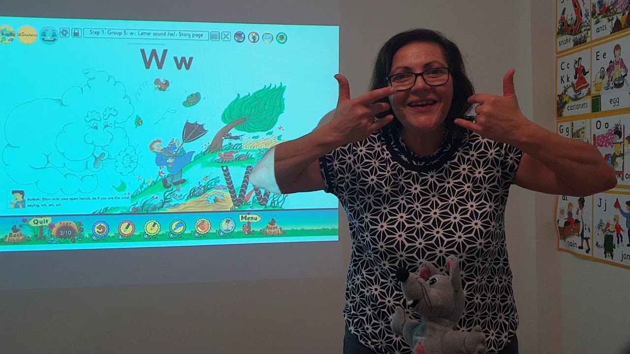 w jolly phonics youtube
