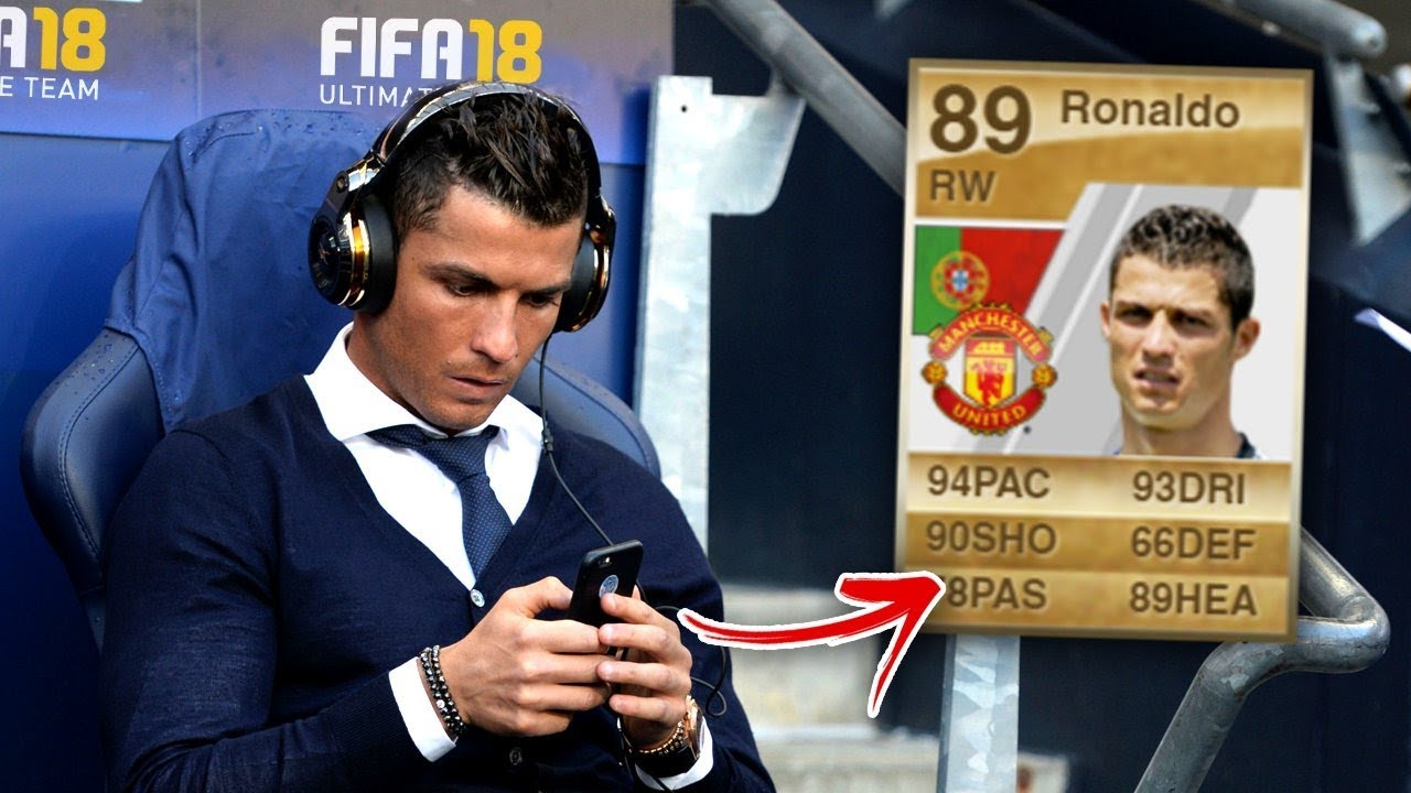Footballers & Their Old Fifa Card Ratings! | Ft Ronaldo, De Bruyne & More
