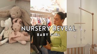 Baby Girl Nursery Reveal