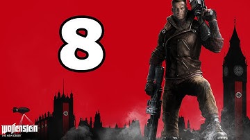 Wolfenstein: The New Order Walkthrough Part 8 - No Commentary Playthrough (PS4/Xbox One)