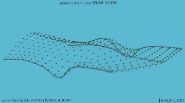 Spline Nodes Test - Animation Nodes Addon
