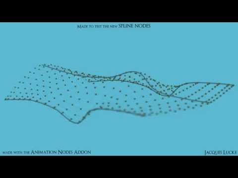Spline Nodes Test - Animation Nodes Addon