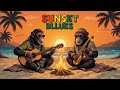 Sunset Reggae Blues || Smooth Jazz Saxophone 🎷 Relaxing Tropical Chillout &amp; Meditation 🌊😌