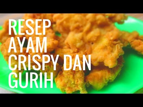 Resep Ayam Crispy Anti Gagal - Spa Spa i