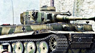 Танки «Тигр» против танков ИС-2.