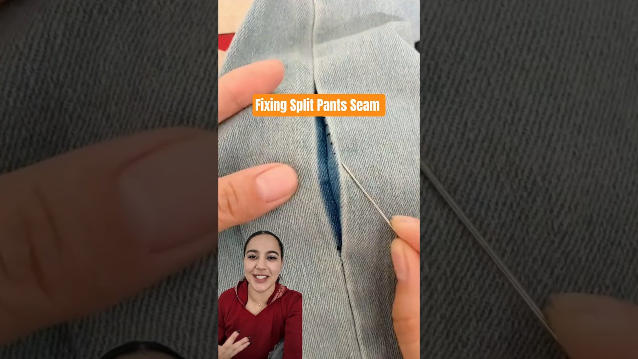 Fixing Split Pants Seam Like a Pro  
