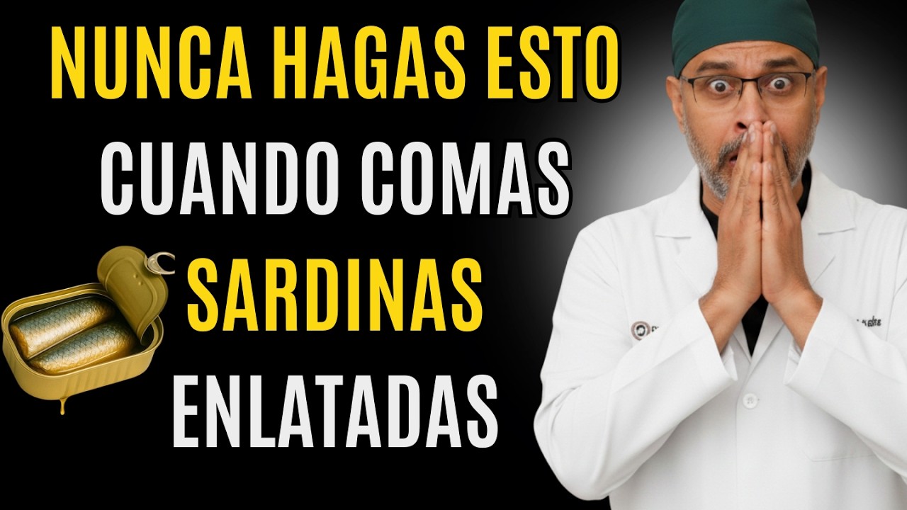 Los ERRORES impactantes que todos cometen al comer sardinas