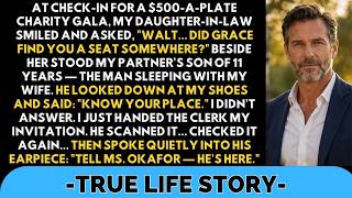 Are You Lost, Sir My Daughter-in-law Laughed. Then The Valet Scanned My Name And Froze