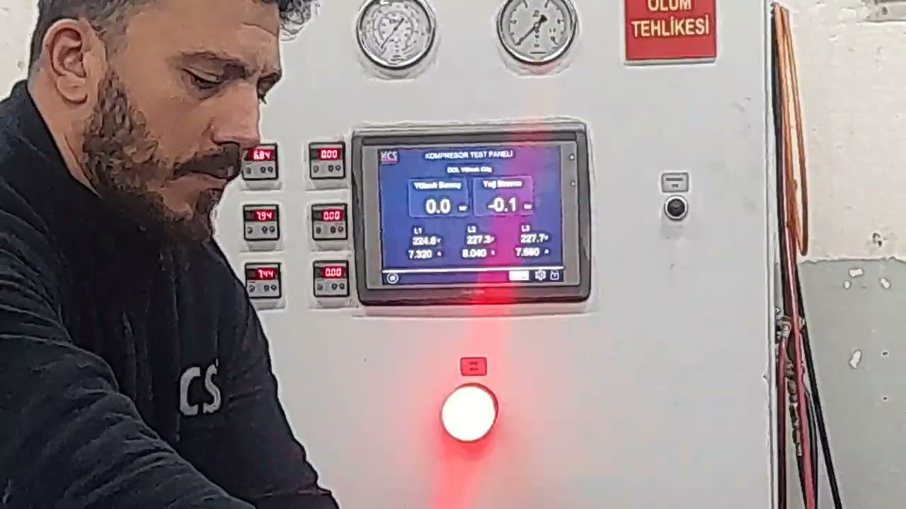 35895NOLU KOMPRESÖR ÇALIŞTIRMA TESTİ