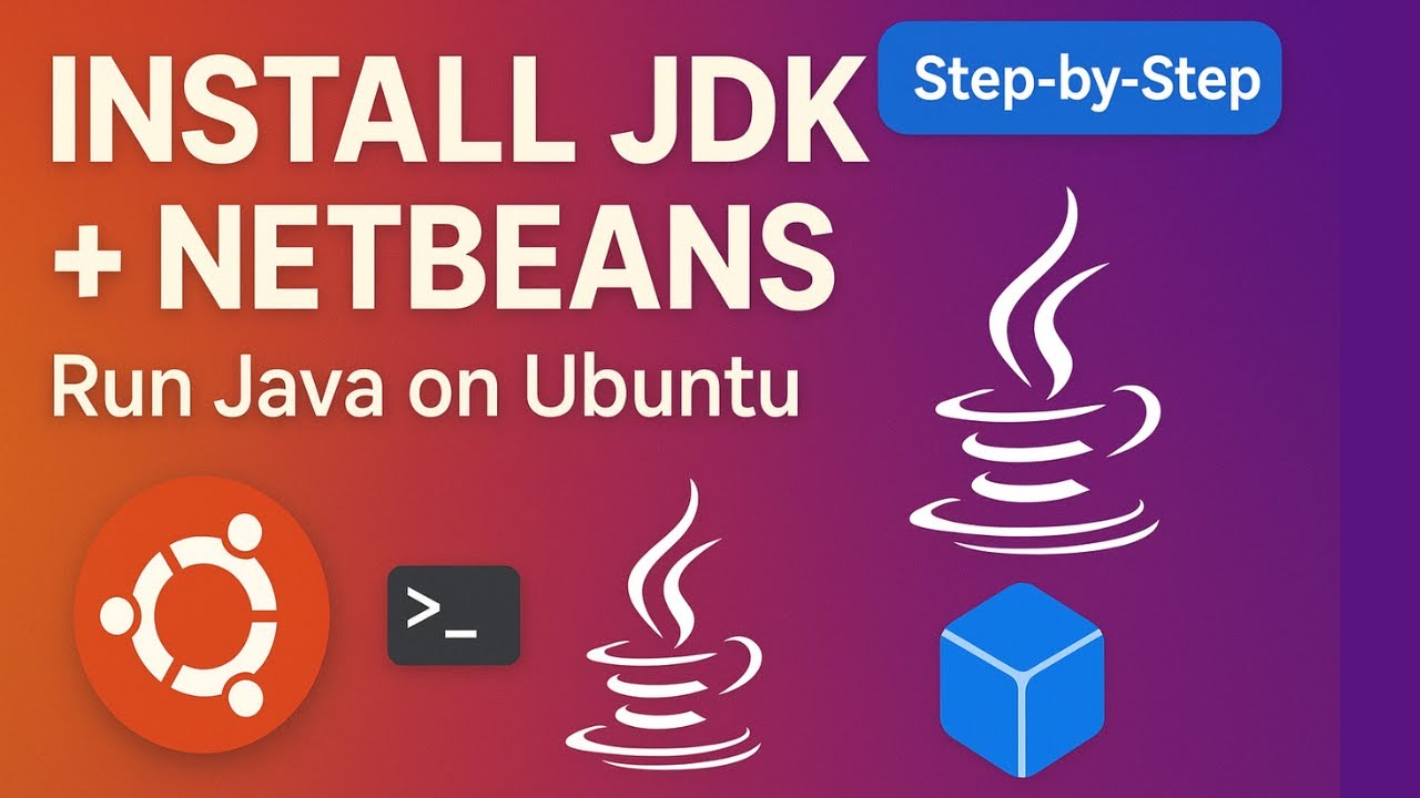 Как установить JDK + NetBeans в Ubuntu | Запуск программ Java в Ubuntu с помощью NetBeans