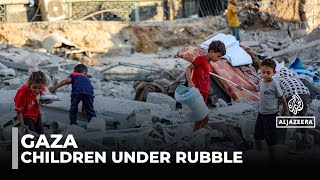 Gaza city under attack: Children killed & injured in Israeli strike on school