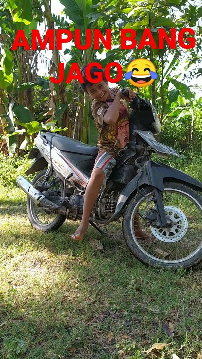 bocil naik motor!!! ini yang terjadi