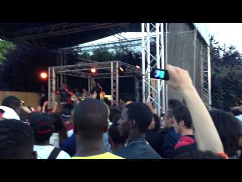 Pusha T Blow Funk Flex Freestyle @ Paris La Plage du Glazart 01.07.13