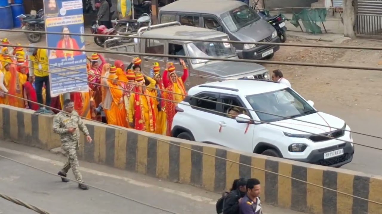 Kalash Yatra Bina, Divya Jyoti jagrati Sansthan, Shri aashutosh ji Maharaj Bhagvat Katha, Dec 2025