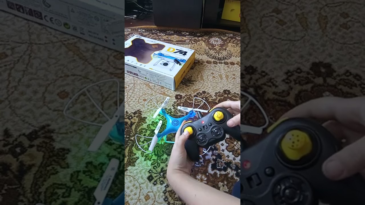 Обзор квадрокоптера YDJIA D74