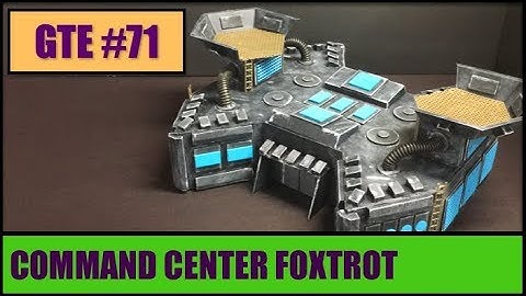 GTE 071 -- SpeedBuild -- SciFi Command Center