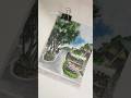 Bali’s Beautiful landscape painting #youtubeshorts #art #painting #shortsviral #drawing #shorts