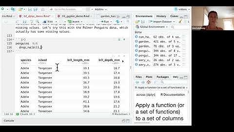 Demonstration of dplyr functions