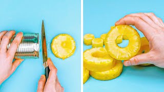 30 Amazing Food Tricks That You Need To Try! Clever Food Hacks