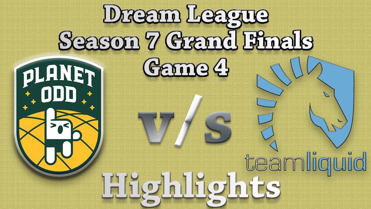 Planet Odd vs Team Liquid Game 4 Grand Final Dreamleague Season 7 Dota 2 Gameplay Highlights