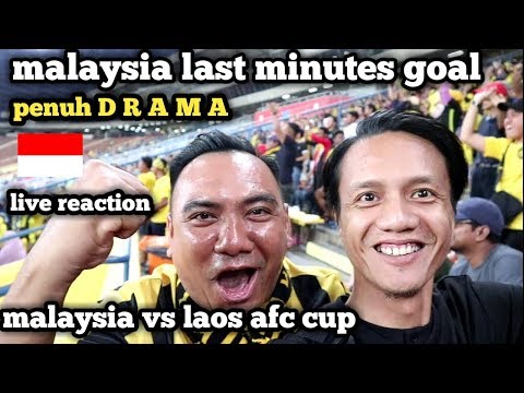 DRAMATIC MALAYSIA U23 (1)VS (0) LAOS U23 AFC CUP 2019