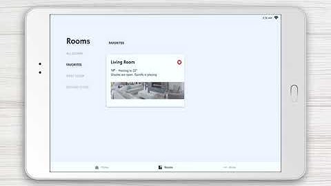 How to Select Rooms using your Crestron Home App