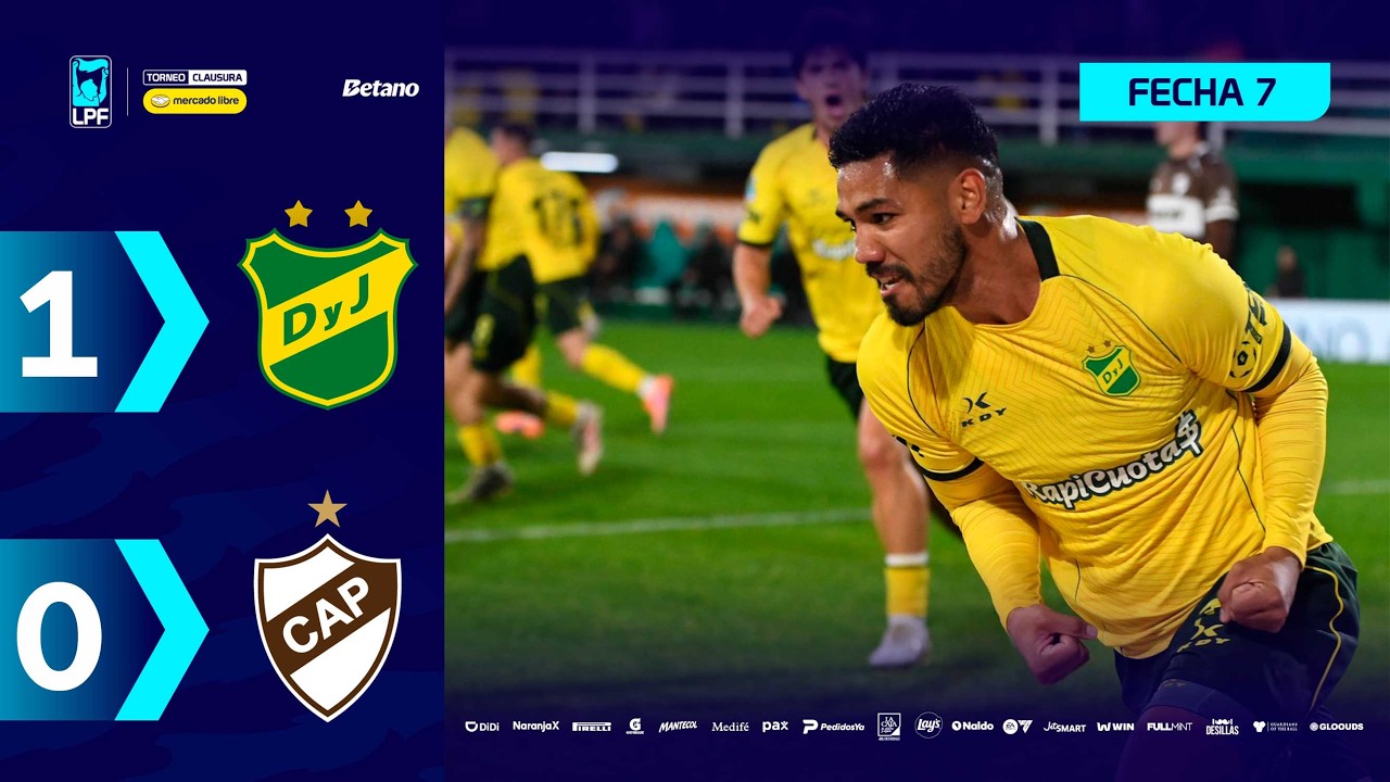 DEFENSA Y JUSTICIA 1 - 0 PLATENSE | Resumen del partido | #TorneoMercadoLibre Clausura 2026 🏆
