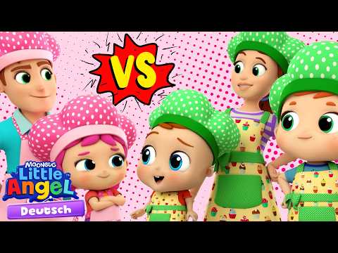 Baking Cakes on Cozy Autumn Days 🍰 Little Angel English | Nursery Rhymes and Kids Songs