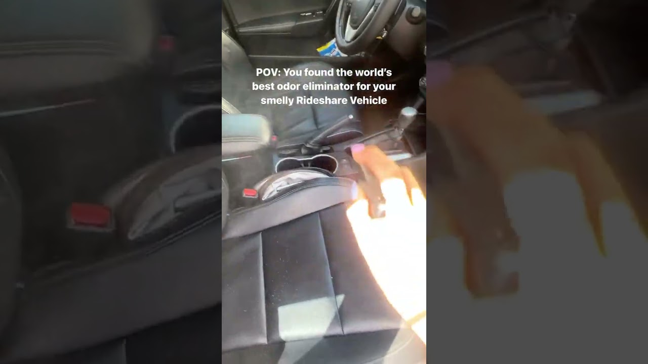 POV: You Found The Best Air Freshener For Your Rideshare Car 🚙 