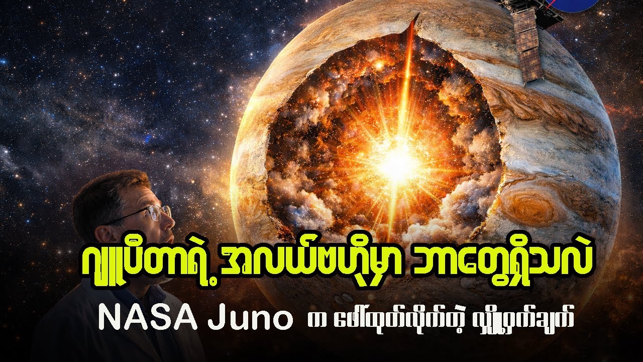 ဂျူပီတာရဲ့ အလယ်ဗဟိုမှာ ဘာရှိနေလဲ? NASA Juno က ဖော်ထုတ်လိုက်တဲ့ လျှို့ဝှက်ချက်