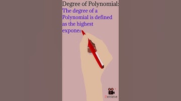 What is the Degree of a Polynomial? | Degree of Polynomials #degreeofpolynomial #polynomial #degree