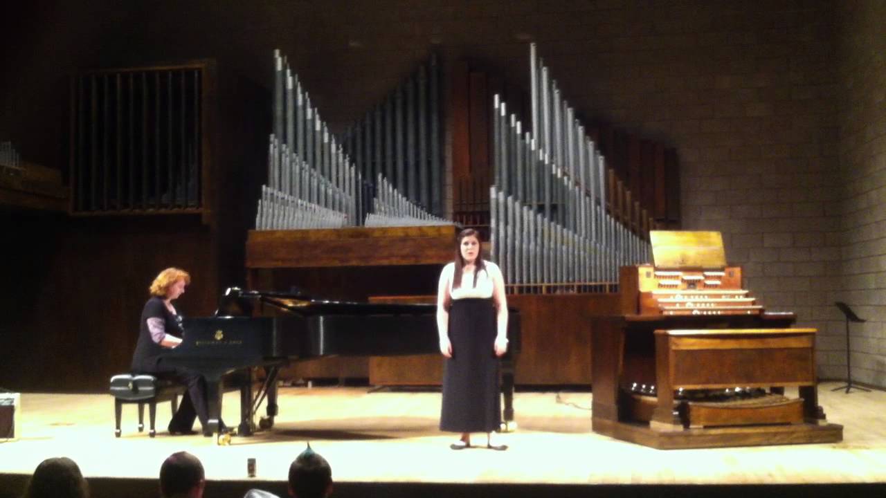 Kayla Allmon Singing "Star Vicino" For Her Voice Recital At Maryville College IMG 2487 YouTube