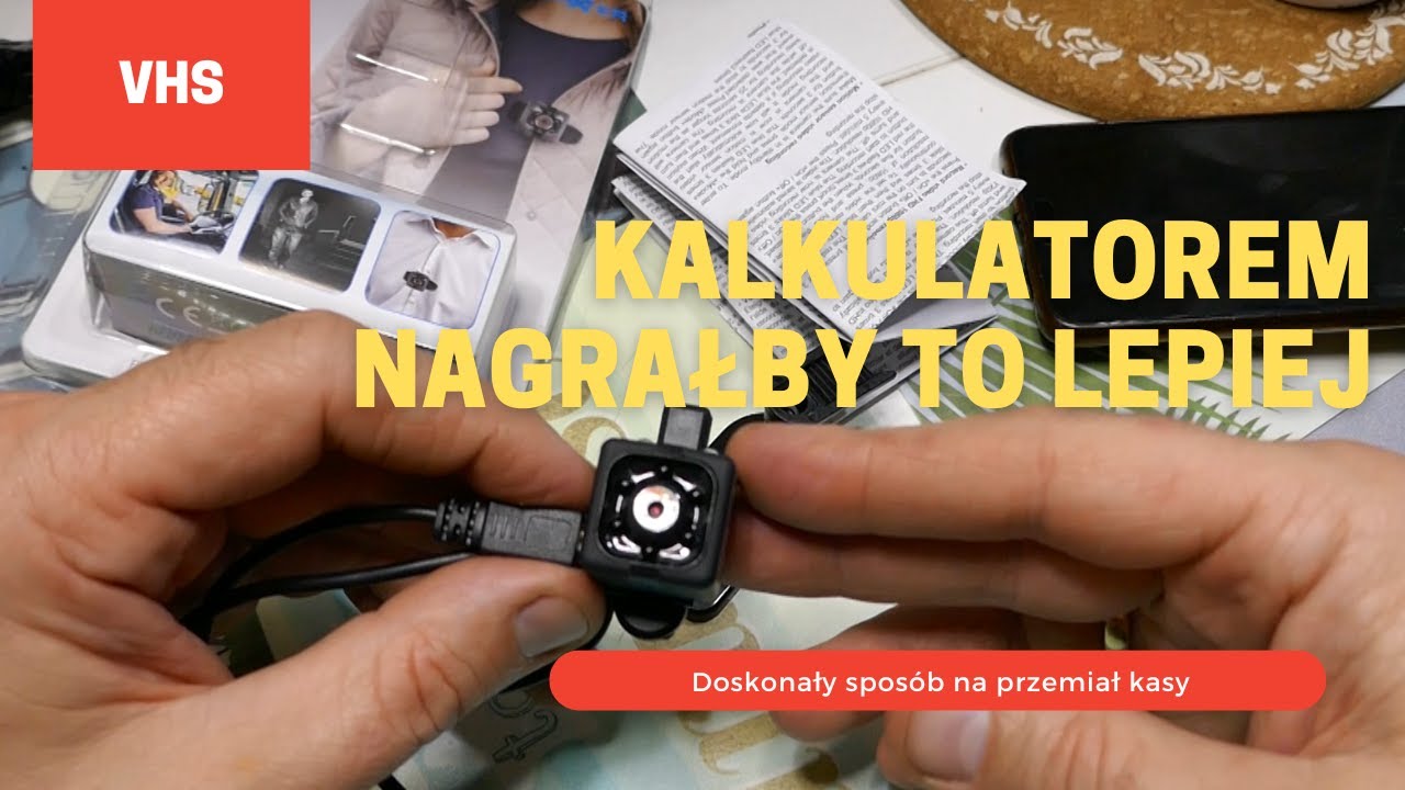 Kamera z Action Maxxter body camera, czyli jak zutylizować 4 dyszki