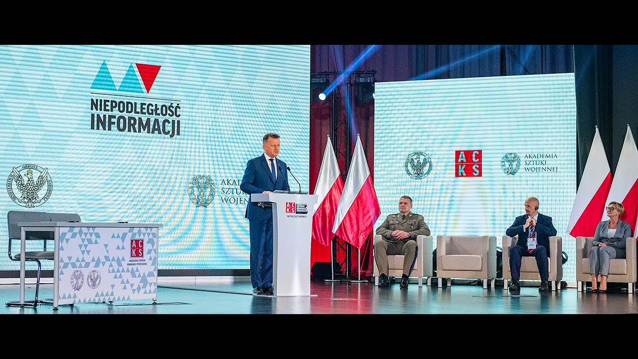 Konferencja Niepodległość Informacji ACKS , Minister Obrony Narodowej Mariusz Błaszczak