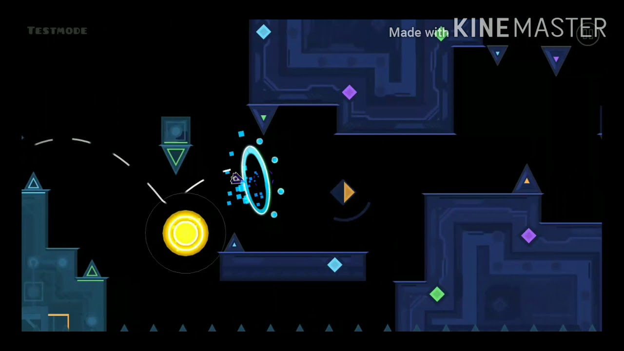 "Break time over!" Geometry Dash creating YouTube