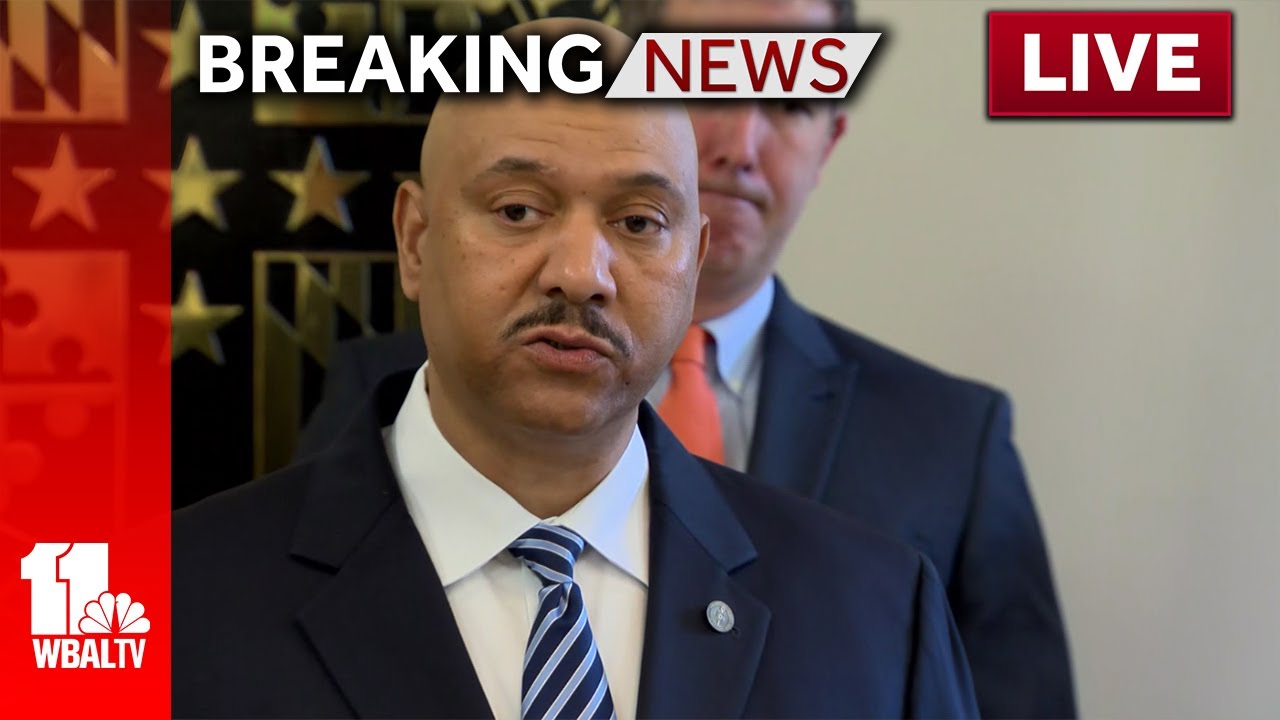 LIVE Baltimore County Executive Olszewski Announces Selection Of New