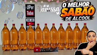 🔥O SABÃO CASEIRO DE ÁLCOOL BACTERICIDA SEM MUDANÇAS CONCENTRADO E SUPER POTENTE! VEM COM Á VAN 😍