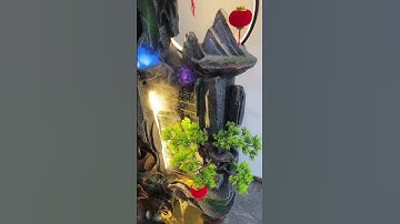 Tiểu cảnh thác nước phong thuỷ ngoài trời phòng khách Taka Home  | Sầm Văn Tiến