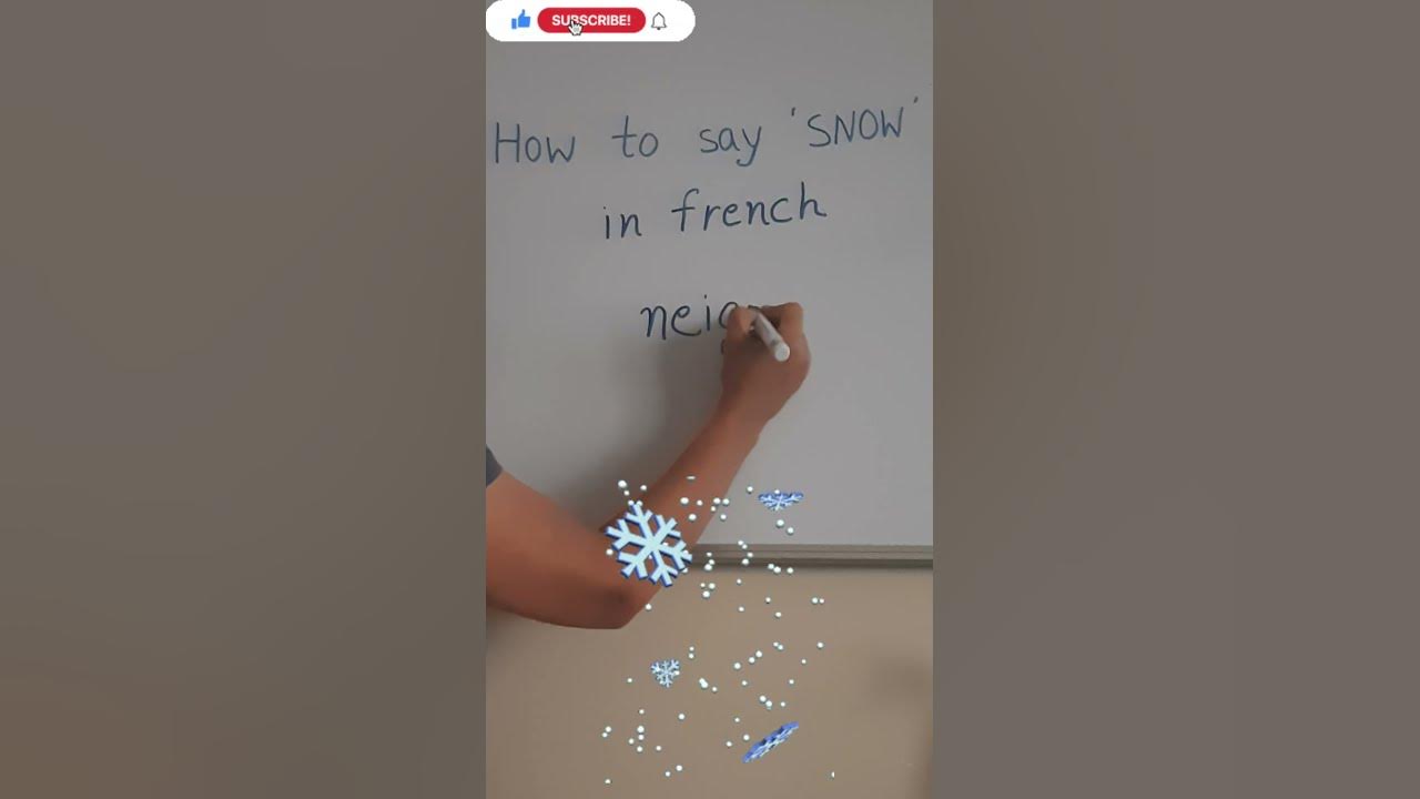 how-to-say-snow-in-french-learn-french-onward-academy-fyp