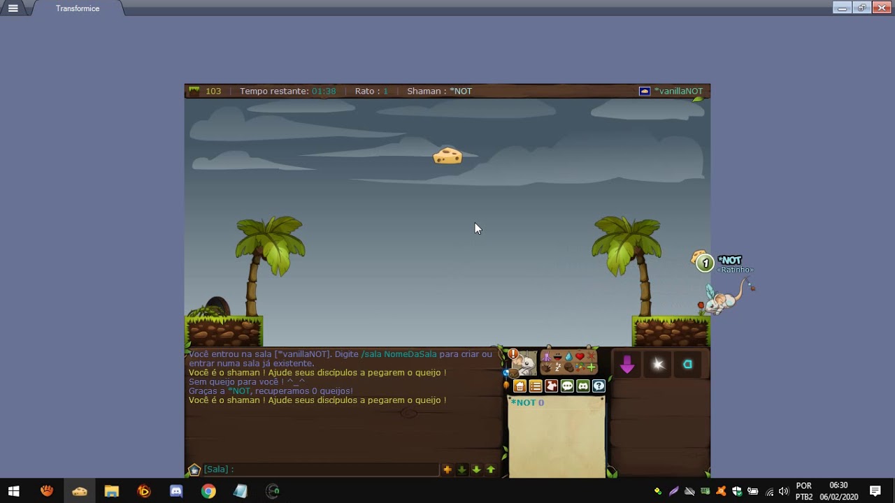 Burlando o Speed Hack com Speed Hack - Transformice