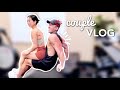 COUPLE VLOG | hardest workout, mukbangs, our love languages ❤️