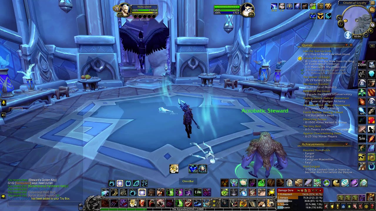 Steward's Golden Chest - Ioanna Bastion WoW Treasure