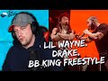 DRAKE AND WAYNE!! STUDENT AND MASTER! Lil Wayne - BB King Freestyle ft. Drake REACTION!!